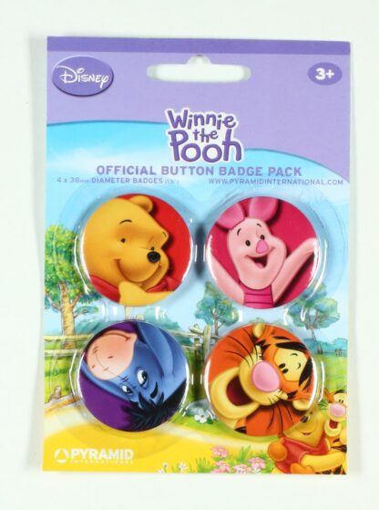 Winnie l'Ourson et ses amis 4 badges Disney