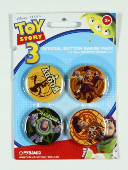 Toy Story et ses amis 4 badges Disney (2ème version)