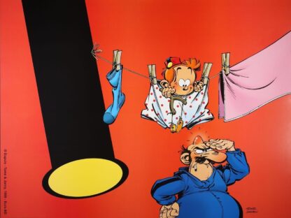 Le petit Spirou : Affiche offset : Mr. Megot