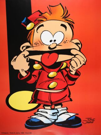 Le petit Spirou : Affiche offset : Grimace