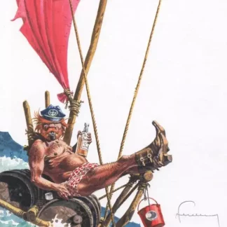 ex-libris Bernard Prince Hermann Barney radeau signé