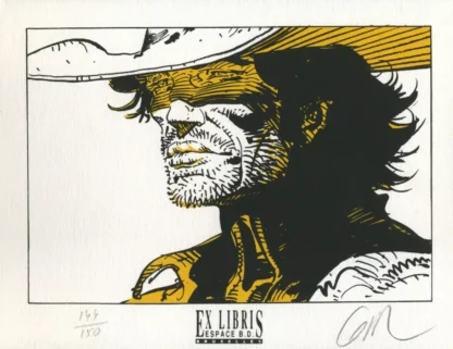 ex-libris-blueberry-sous-le-soleil-serigraphie-numerote-signe-giraud