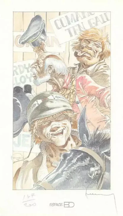ex-libris Hermann Kurdy Barney signé