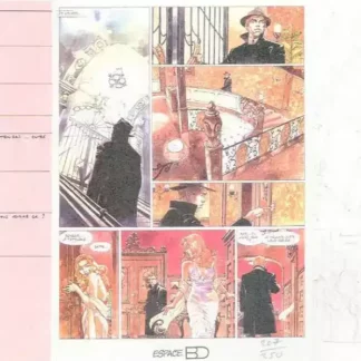 ex-libris Hermann Liens de sang signé