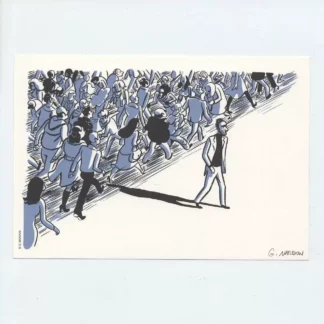 Ex-libris L’échappée signé Grégory Mardon offset