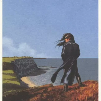 Ex-libris Le Chant des Stryges Guerineau Debrah à la mer offset signé