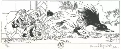 ex-libris Tibill Lilling Cagniat signé