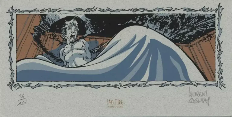 ex-libris Vauriens Cagniat signé