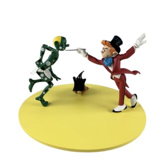 Franquin, Spirou et Fantasio, Statuette résine, Cam & Léon