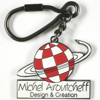Porte-clé Logo Michel Aroutcheff, Design et Création