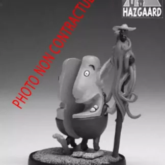 figurine métal Donjon Jean-Jean et Yvette Hazgaard