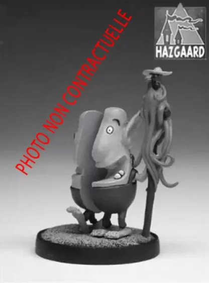 figurine métal Donjon Jean-Jean et Yvette Hazgaard