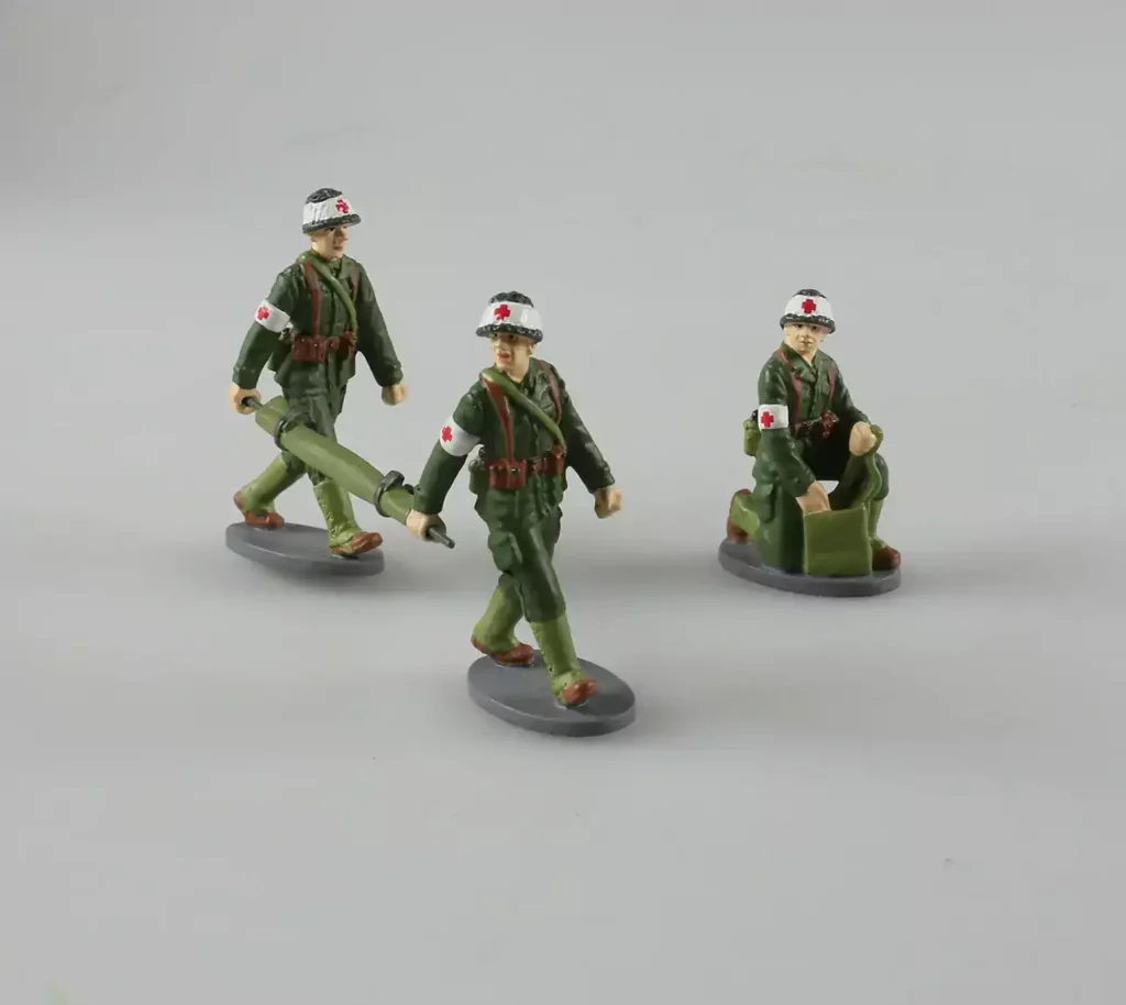 figurines ambulanciers armée française 1/43