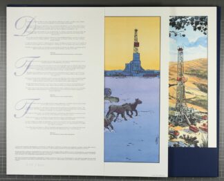 Portfolio Petrofina, Collectif 12 auteurs, 14 images 28,00 cm x 48,00 cm