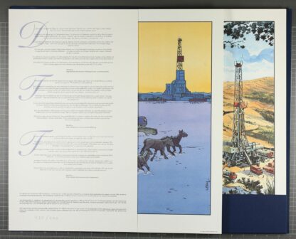 Portfolio Petrofina, Collectif 12 auteurs, 14 images 28,00 cm x 48,00 cm