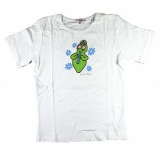 T-shirt Enfant Barbapapa Flûte manches courtes blanc
