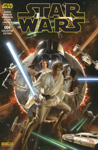 Star wars 4, Panini comics, collector edition + Tshirt exclusif ” coté lumineux de la force” taille XL