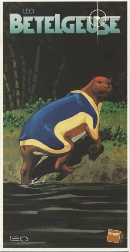 Bételgeuse, Léo, Bételgeuse, Ex-libris offset, Animal sortant de la rivière