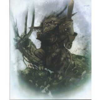 La graine de Folie : Troll Ex-libris offset par Civiello