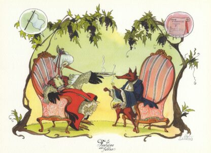 Le Renard et la Cigogne