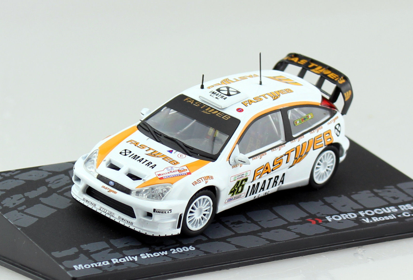 Ford Focus RS WRC - V. Rossi - C. Cassina - Monza Rally Show 2006 ...