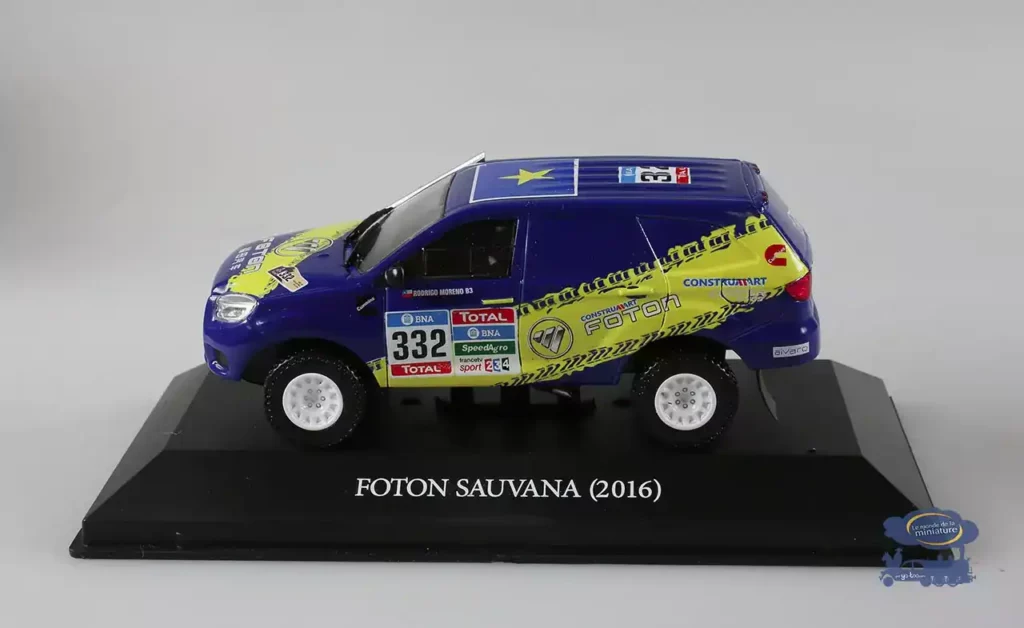 foton sauvana dakar 2016 miniature 1/43