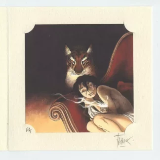 ex-libris frank pé zoo manon the chaud