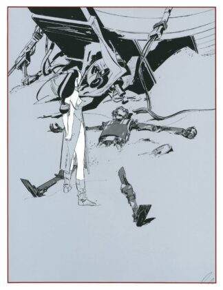 Gillon, Chants Magnétiques, Sérigraphie signée, Récupération 1