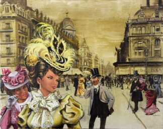 Dany, La Bourse, Toile, Edition limitée 20 exemplaires