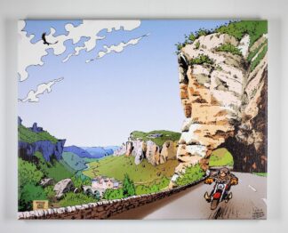 Mieux vaut tard, Laudrain, Toile imprimée, Lozère
