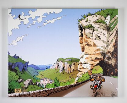 Mieux vaut tard, Laudrain, Toile imprimée, Lozère