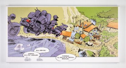 Mieux vaut tard, Laudrain, Toile imprimée, Moulin Trédos