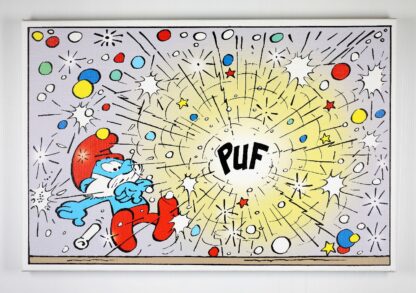 Peyo, Les Schtroumpfs, Toile imprimée, Les éditions du grand vingtième, Puf