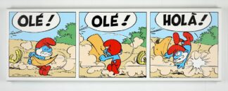 Les Schtroumpfs : Olé Toile imprimée