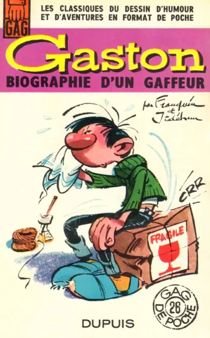 Gaston Lagaffe Gag de poche 26 1965