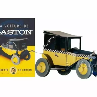 Maquette voiture Gaston Lagaffe carton Aroutcheff