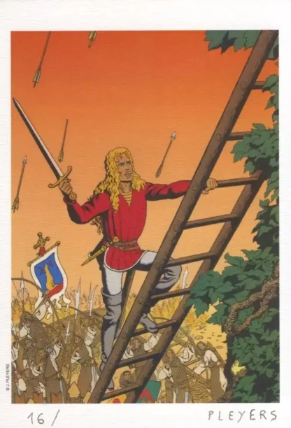 Ex-libris signé Jean Pleyers Giovani