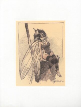 Loisel, Peter Pan, Affiche offset, Fée Clochette 1