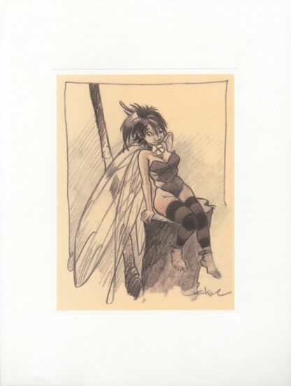 Loisel, Peter Pan, Affiche offset, Fée Clochette 1
