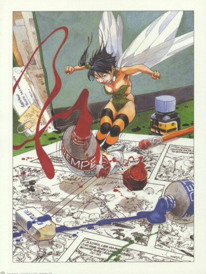 Loisel, Peter Pan, Affiche offset, Clochette 3