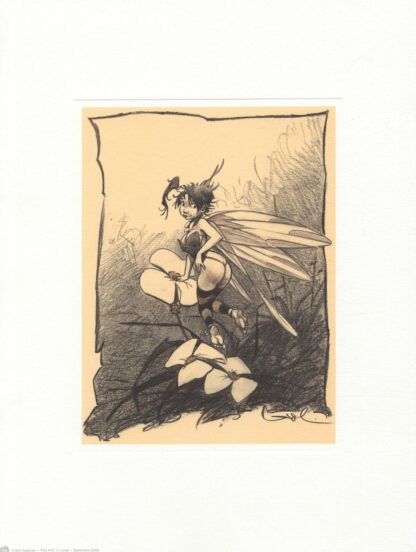 Loisel, Peter Pan, Affiche offset, Fée Clochette 6