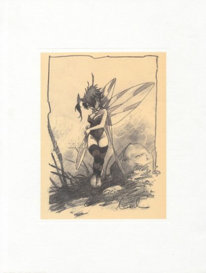 Loisel, Peter Pan, Affiche offset, Fée Clochette 7