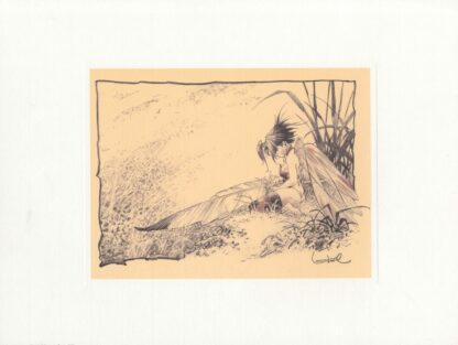 Loisel, Peter Pan, Affiche offset, Fée Clochette 9