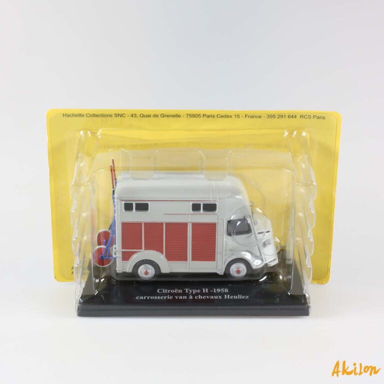 Citroën Type H Version Van Heuliez Transport chevaux : Camionnette miniature 1/43