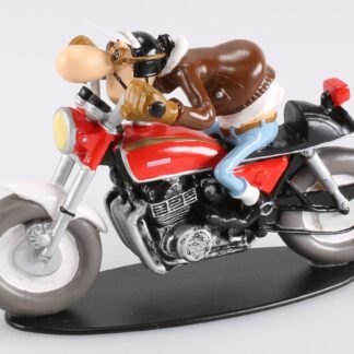 Figurine Résine d'Edouard Bracame sur sa Honda CB 750 Joe Bar Team