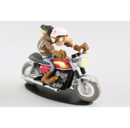 Joe Bar Team – Nestor Lapoinier sur sa Suzuki T500 – Figurine en résine
