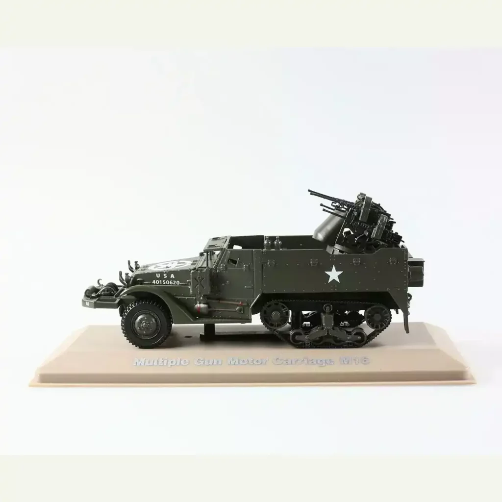 half track m16 us army miniature 1/43