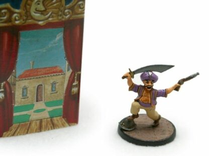 Masbou, De cape et de crocs, Figurine métal, Rais Kader