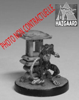 Okko, Figurine métal Hazgaard, Nuuk Le Nezumi (non peinte)
