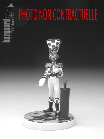 La Nef des Fous – Sergent Tour Blanche | Figurine Hazgaard par Turf | (non peinte)